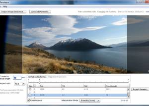 software - Panolapse for Mac 1.25 screenshot