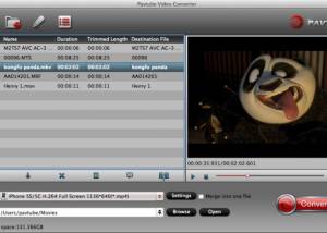 Pavtube Video Converter for Mac screenshot