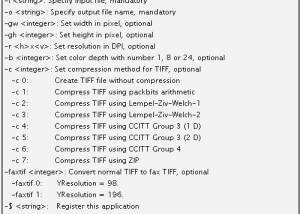 software - PCL to TIFF Converter Shell for Mac 2.0 screenshot