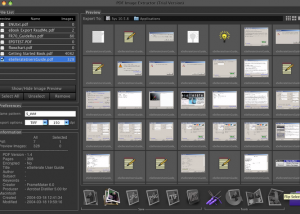 software - PDF Image Extractor 2.1.8 screenshot