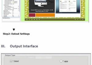 PDF to FlashBook Lite for MAC screenshot