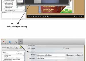 PDF to FlashBook Professional for MAC screenshot
