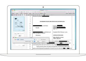 PDFpen for Mac OS X screenshot