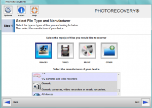 PHOTORECOVERY Professional 2019 for Mac screenshot