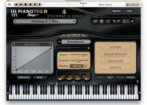 Pianoteq Stage for Mac OS X screenshot