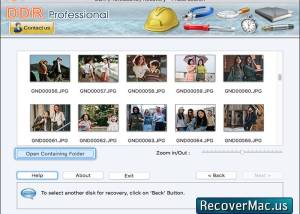 Professional Mac Device Recovery Tool screenshot