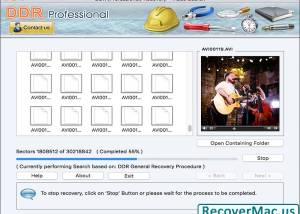 software - Professional Mac Recovery Software 7.2.6.8 screenshot