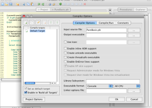 PureBasic for Mac OS X Power PC screenshot