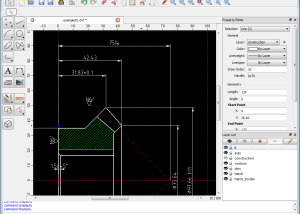 QCAD for Mac OS X screenshot