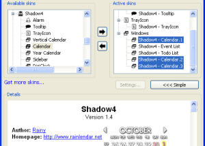 software - Rainlendar Pro for Mac OS X 2.20.1 screenshot