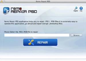 Remo PSD Repair Mac screenshot