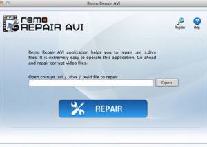 Remo Repair AVI Mac screenshot