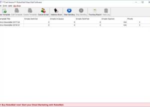 RoboMail Mass Mail Software for Mac screenshot