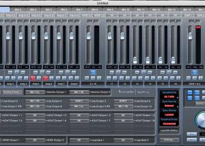 Saffire MixControl for Mac OS X screenshot