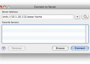 Full Samba for Mac OS X screenshot