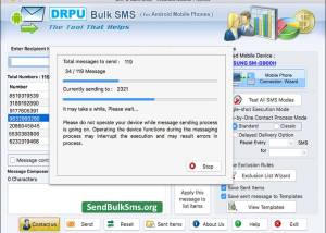 software - Send Bulk SMS Android Mac 6.5.6 screenshot