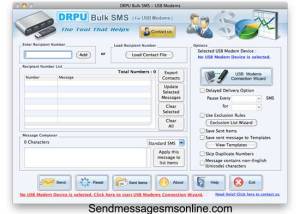 Send Text Messages USB Modem screenshot