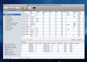 software - Sequel Pro 1.1.1 B4529 screenshot