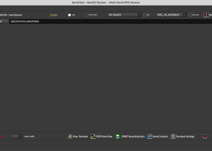 SerialTool for MAC OSX screenshot