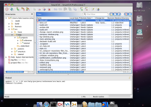 SmartCVS for Mac OS X screenshot