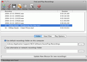 software - SoundTap Free Mac Audio Stream Recorder 10.00 screenshot