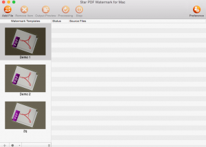 software - Star PDF Watermark for Mac 1.8.4 screenshot