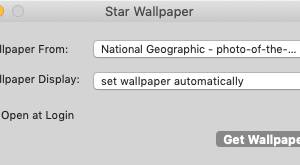 Star Wallpaper for Mac screenshot