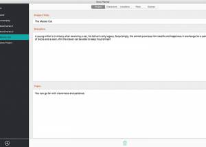 software - Story Planner for Writers 1.7.4 screenshot