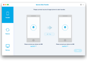 Syncios Data Transfer for Mac screenshot