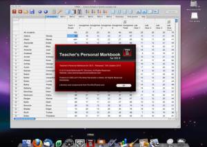Teacher's Personal Markbook for Mac OS X screenshot