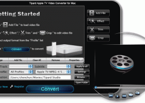 Tipard Apple TV Video Converter for Mac screenshot