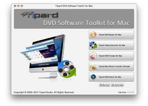 Tipard DVD Software Toolkit for Mac screenshot