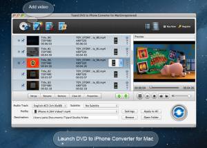 software - Tipard DVD to iPhone Converter for Mac 3.6.40 screenshot