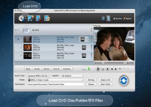 Tipard DVD to MP4 Converter for Mac screenshot