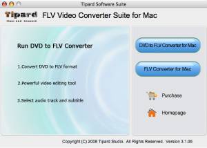Tipard FLV Video Converter Suite for Mac screenshot