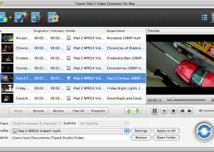 software - Tipard iPad 2 Video Converter for Mac 3.6.20 screenshot