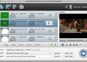 software - Tipard iPhone 4S Video Converter for Mac 3.6.12 screenshot