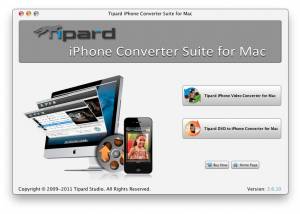 Tipard iPhone Converter Suite for Mac screenshot