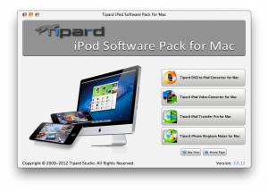 software - Tipard iPod Software Pack for Mac 5.0.6 screenshot