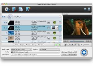 Tipard Mac DVD Ripper Platinum screenshot