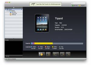 software - Tipard Mac iPad Transfer for ePub 6.1.8 screenshot