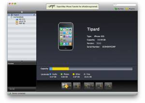 Tipard Mac iPhone Transfer for ePub screenshot