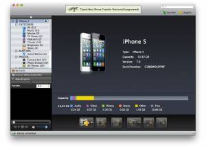 software - Tipard Mac iPhone Transfer Platinum 7.0.50 screenshot