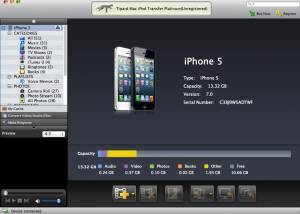 Tipard Mac iPod Transfer Platinum screenshot