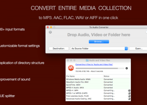 To Audio Converter for Mac screenshot