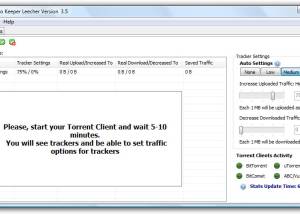 Torrent Ratio Keeper Leecher for Mac OS X screenshot