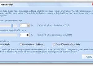 software - Torrent Ratio Keeper Monster for Mac OS X 4.7 screenshot