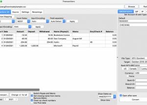 software - Transactions for macOS 4.0.302 screenshot