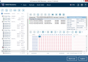 software - UFS Explorer RAID Recovery (MacOS) 7.2 screenshot