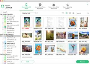 software - UltData iPhone Data Recovery for Mac 9.2.6 screenshot